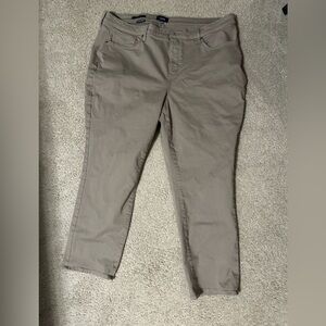 NYDJ Women's Cropped Tan Jeans